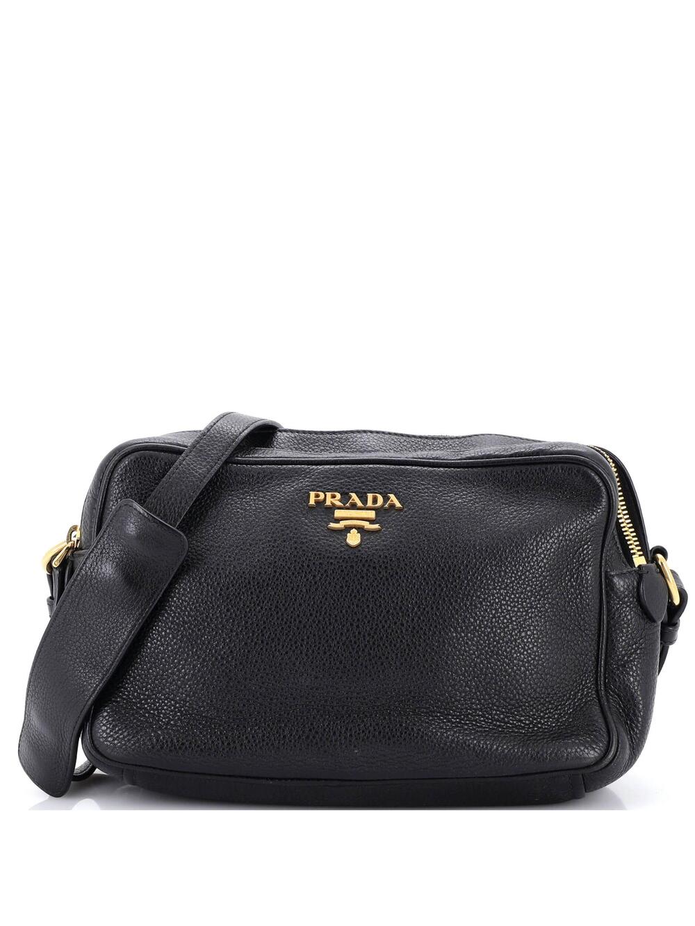 Prada Double Zip Camera Bag Vitello #237764P14B